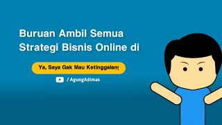 Contoh Video Promosi Produk - Pengertian Content Marketing - Agung Adimas
