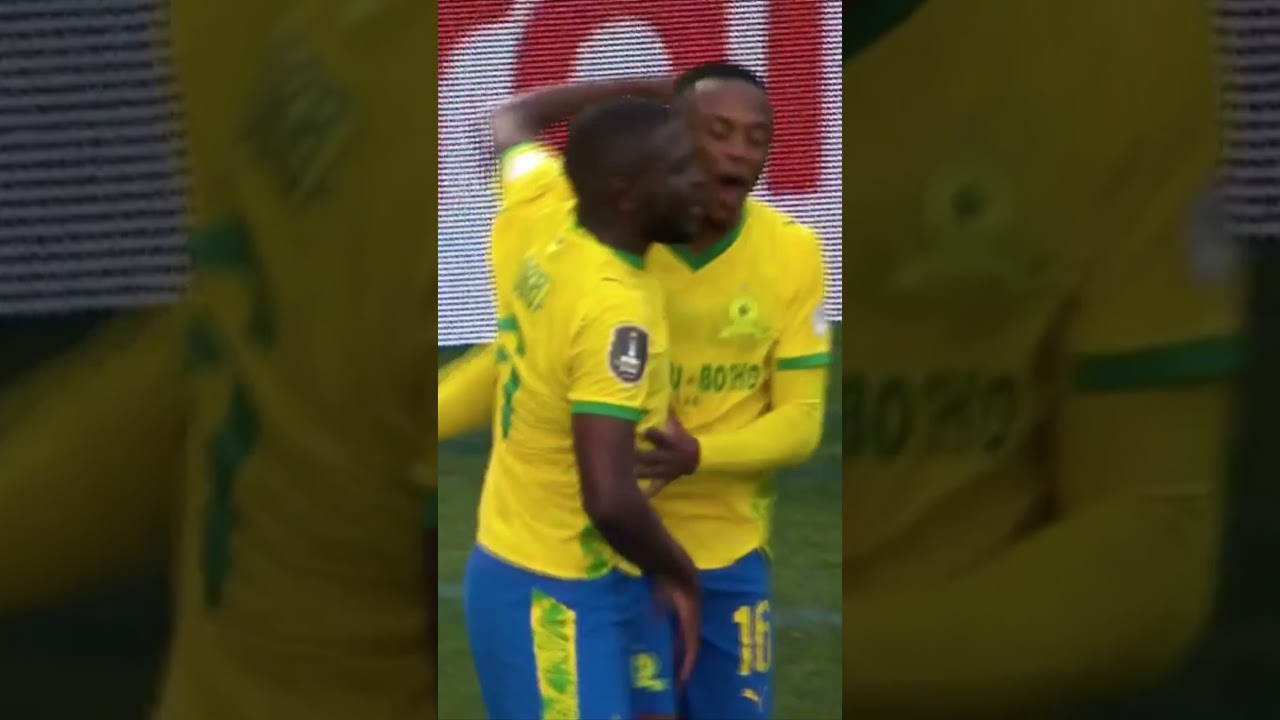 One more time for Modiba’s free kick. 😉#TotalEnergiesCAFCL