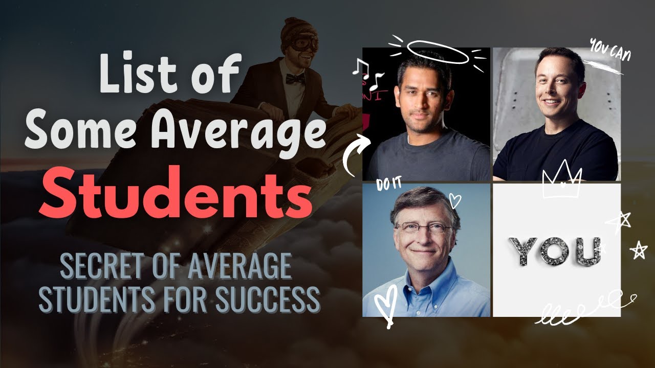 How Average Students Succeed In Life | BECOME WORLD RICHEST PERSON | Secret of Average Students