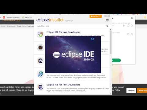 How to Install Eclipse IDE 2020 on Windows10