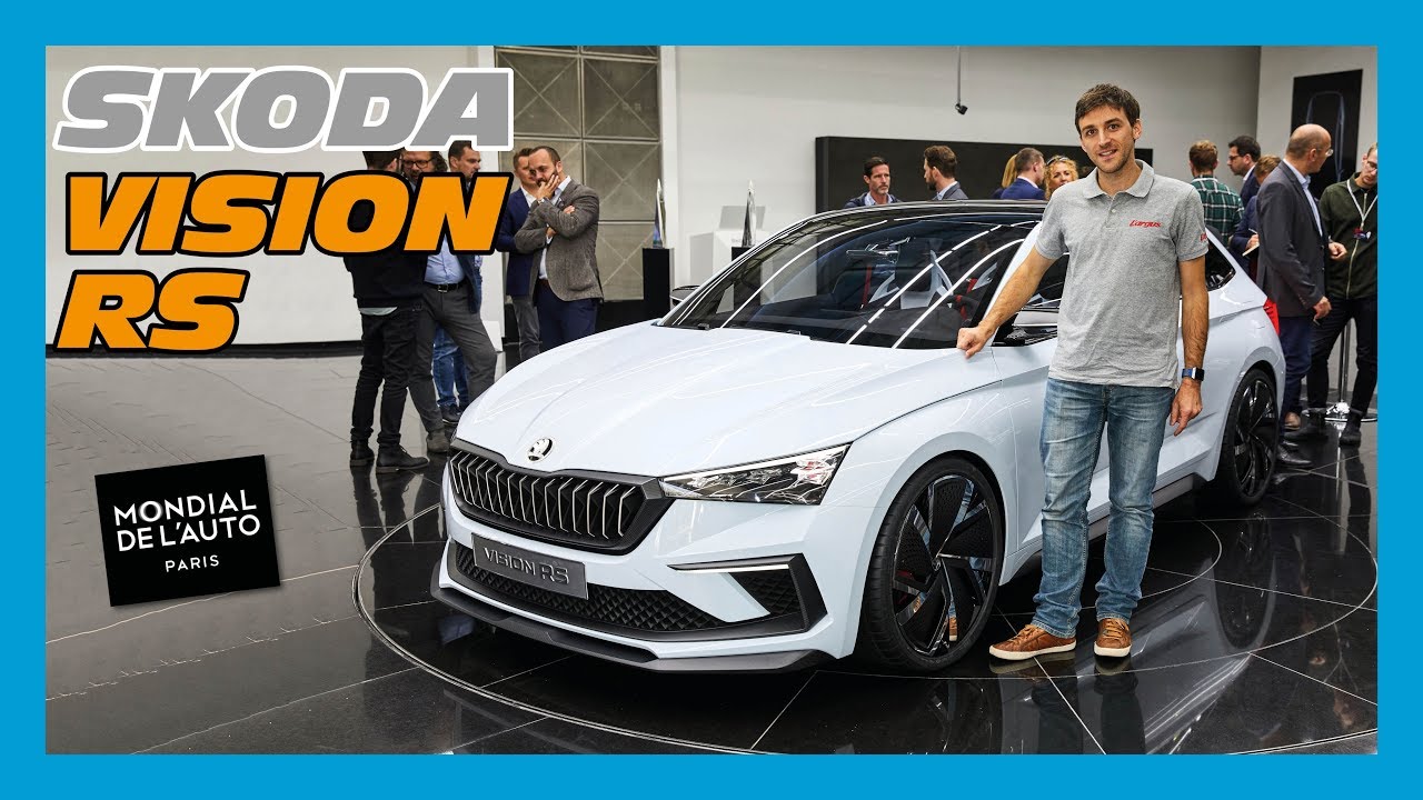 Skoda Vision RS Concept #MondialAuto2018