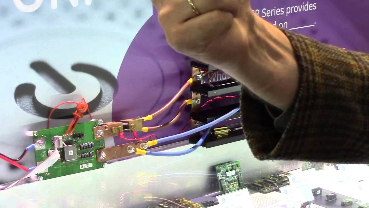 GE Critical Power demonstrates an 80-amp Point-of-Load converter