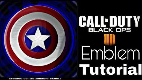 Call of Duty Black Ops 4 Cod Bo4 Emblem Tutorial