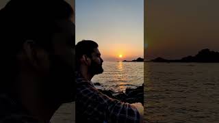 Reminiscing over #saadgi, sung by #zeeshan, at Om beach in Gokarna.
