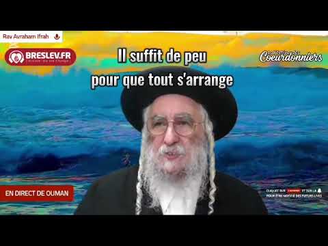 Il suffit de peu pour que tout s'arrange