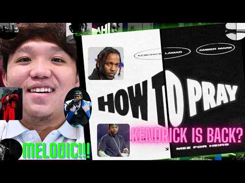 Kendrick is back at his shit?|1st time reaction on Dahi - How To Pray ft. Kendrick Lamar, Amber Mark