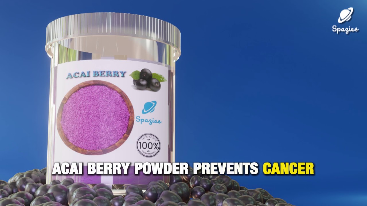 SPAZIES INTRODUCING 260GRAMS ACAI BERRY POWDER