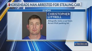 Horseheads man arrested for stolen vehicle, previously arrested & released seven times due bail refo