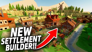 NEW City Builder!! - Of Life and Land - Management Kingdom Builder