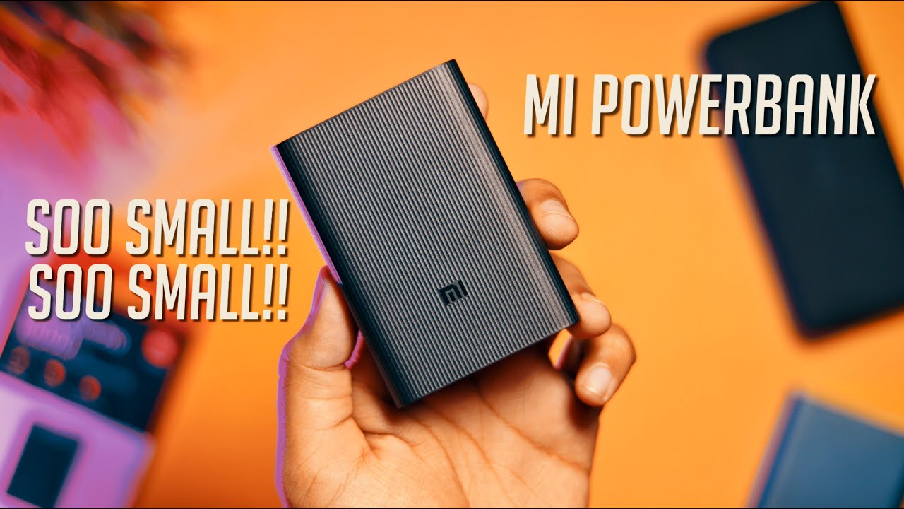 Mi Pocket Power Bank Pro Folded Mi Power Bank 10000mAh Unboxing