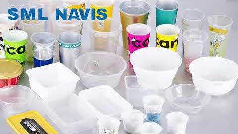 Injection molding machine for cup with IML automation solution