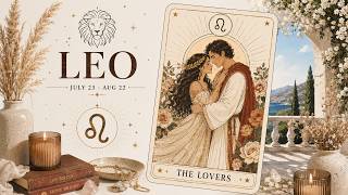 LEO 🫢❤️ SOMEONE IS COMING FOR YOU… LEAVING THE PAST BEHIND! NEW LOVE & PASSION AWAIT! 💞✨ AUGUST