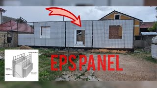 Part 2 Building a house using the EPS panel method DLY