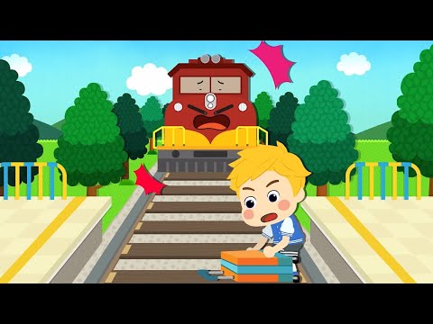 Робокар Поли - Уроки безопасности с Эмбер 🚑 Осторожней на перроне (сборник серий) | Мультфильмы