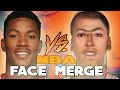 NBA FACE MERGE CHALLENGE | KOT4Q