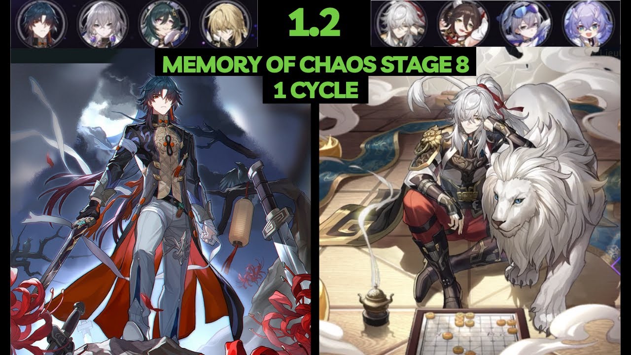 [Honkai Star Rail] 1.2 Memory of Chaos Stage 8 - 3 Stars Clear (1 Cycle)
