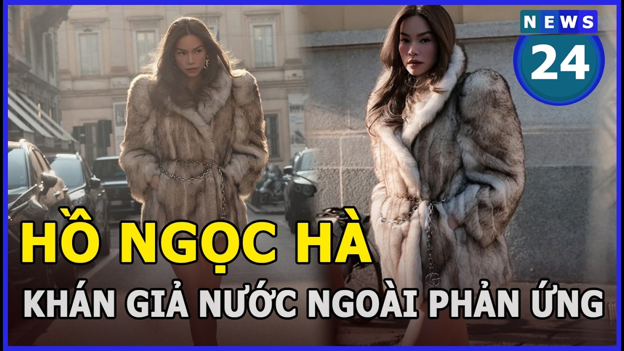 Khán giả nước ngoài phản ứng khi thấy Hồ Ngọc Hà đi trên đường | News24h