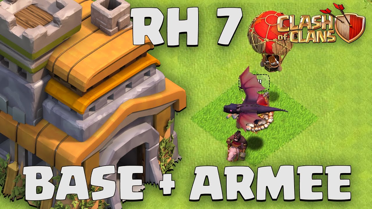 Clash Of Clans Rathaus Level 7 Verteidigung Deutsch BESTE Rathaus 7 Base + Rh 7 Angriffe 2023 | Clash of Clans deutsch