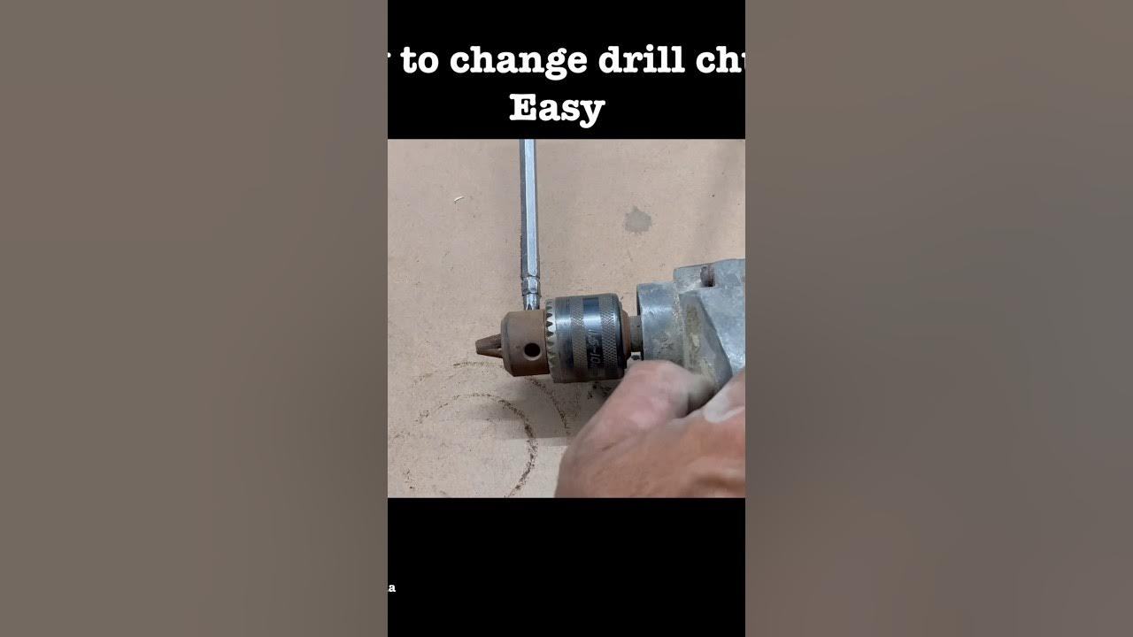 How to remove drill chuck YouTube