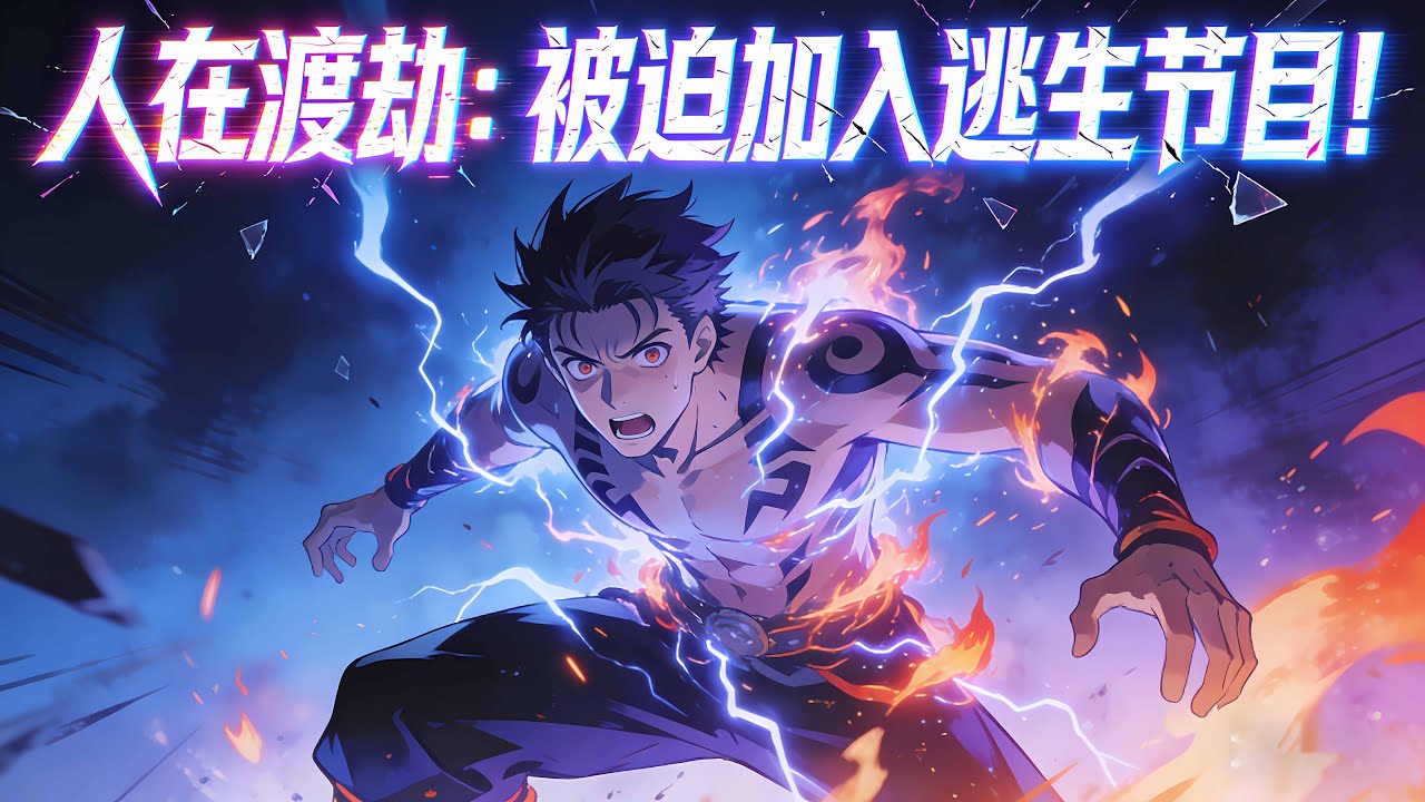 穿越到蓝星十三年的你正在渡劫。一档节目刚好在直播。镜头好巧不巧的把你渡劫的场面给拍到：天雷响起，你被轰成了一堆黑炭....《人在渡劫：被迫加入逃生节目！》#爽文 #穿越 #動漫 #anime #异能