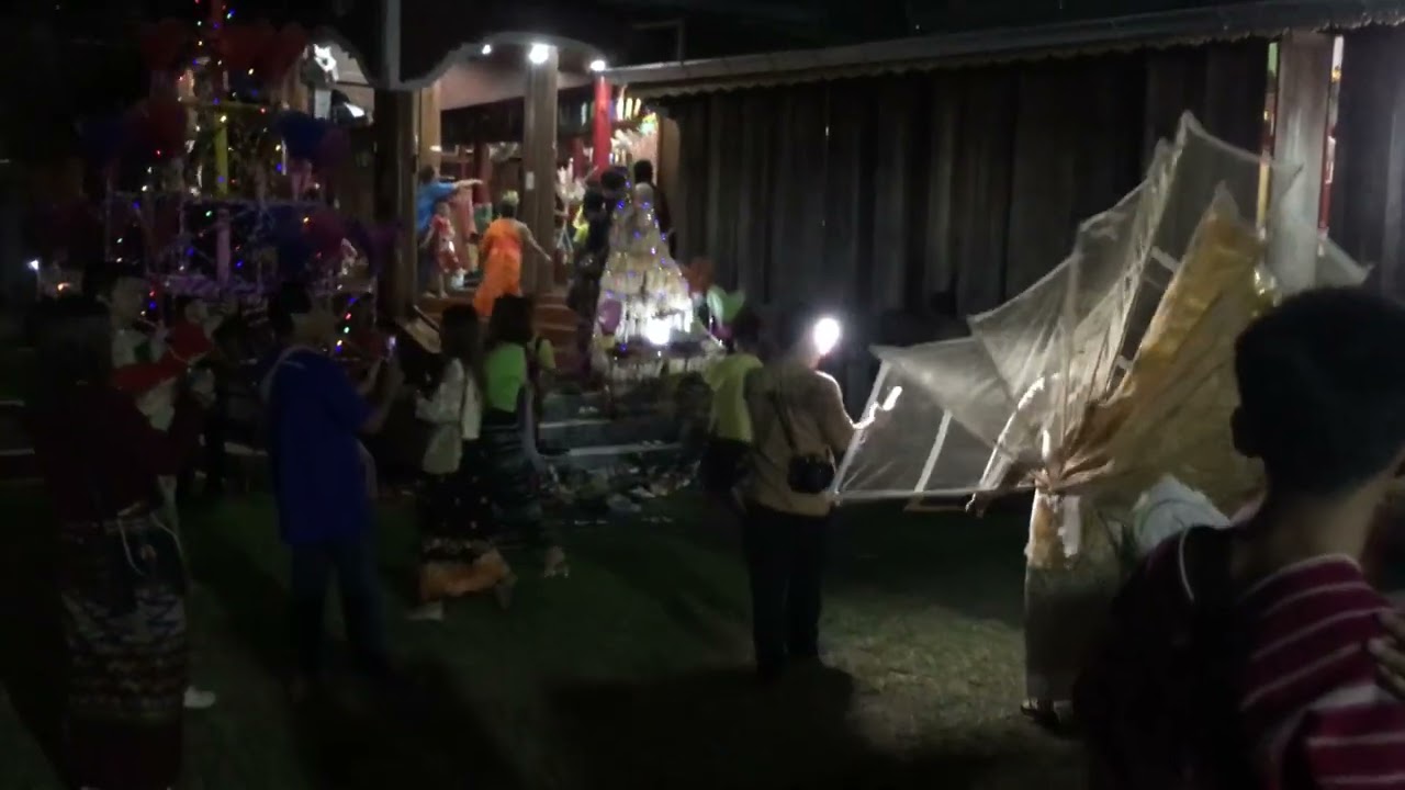 ปอยอ่องจ๊อด บ้านเมืองปอน อ.ขุนยวม จ.แม่ฮ่องสอน 12 พ.ย 2566 ครับ