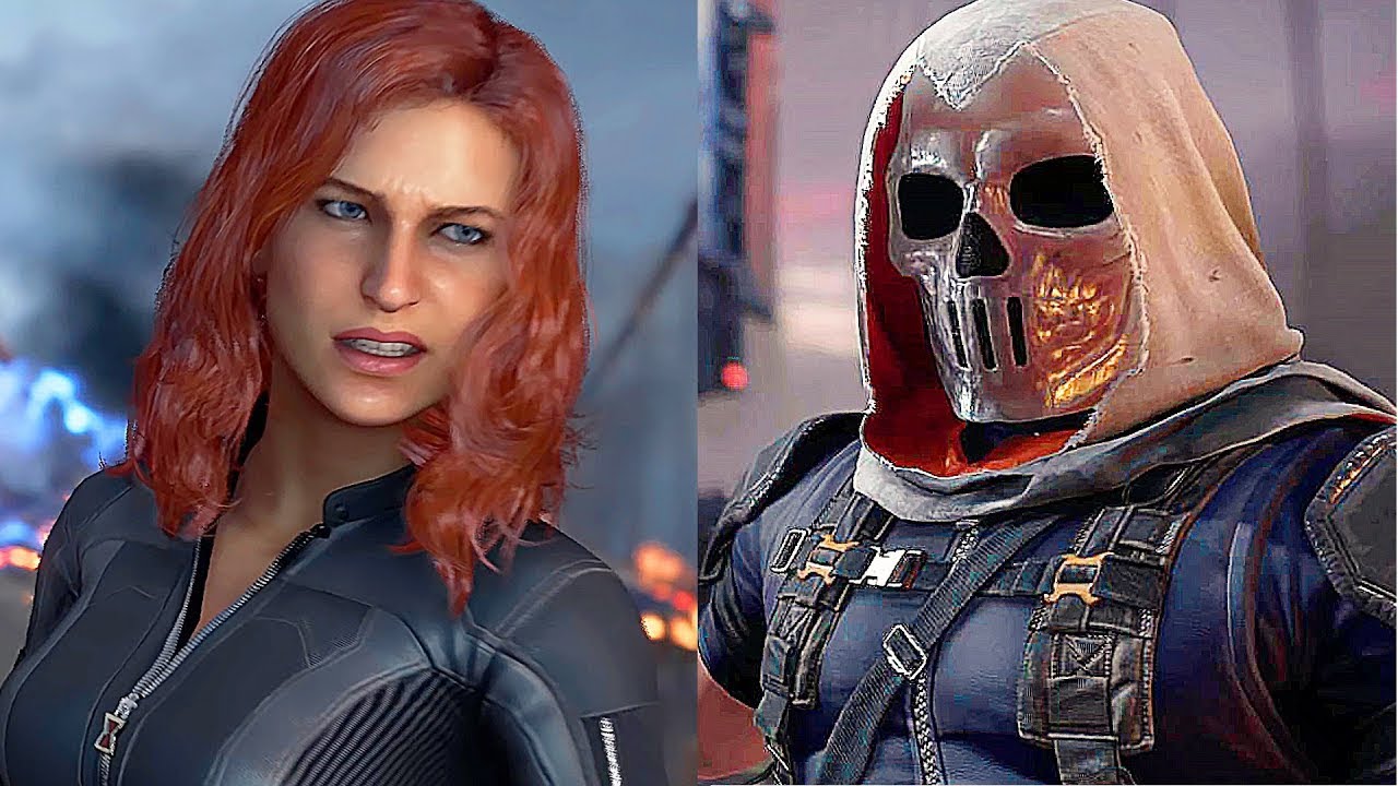 black Widow vs Taskmaster full fight- marvel avengers