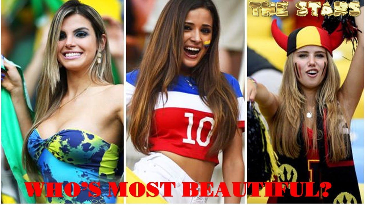 Hottest Female Fans World Cup 2018 Who S Most Beautiful Youtube