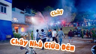 Cháy nhà Vua bánh mì giữa đêm I Hậu trường phim Vua bánh mì I NLDK