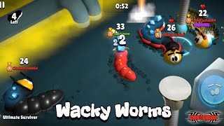 Wacky Worms: Diamond Rush Gameplay - Android Apk screenshot 2
