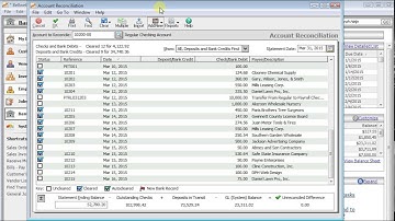 Bank Reconciliations in Sage 50