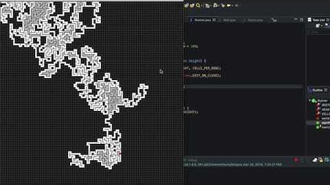 Random Maze Generation Using Depth First Search