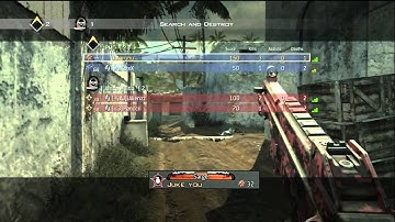 Mw3 Gamebattles 2v2 SnD Mission - HD
