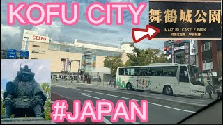 Let’s go to Kofu City Japan 🇯🇵. Small Town but beautiful city. #Japan #Yamanashi Ken