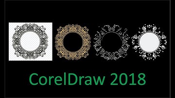 Delete and Change Color 1000 object  in a few second Corel Draw 2018 tutorial by, Amjad GD