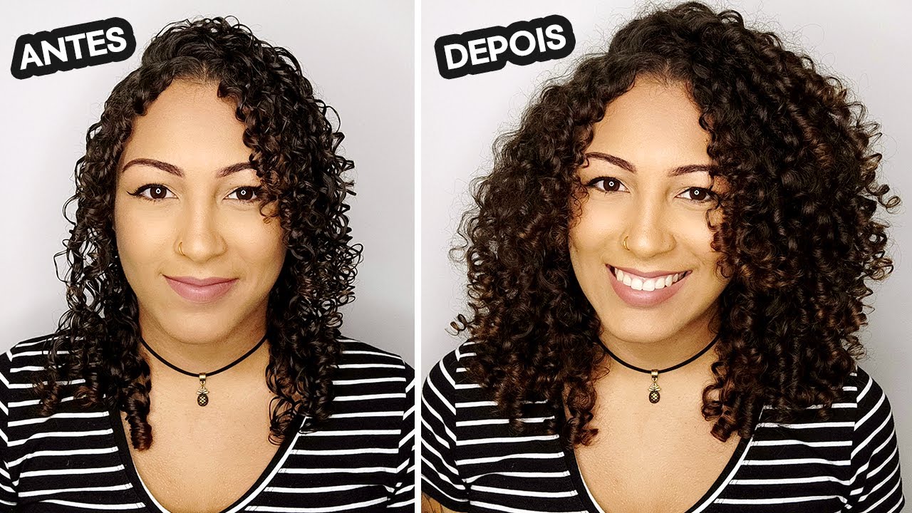 COMO DAR VOLUME EM CABELO CACHEADO