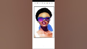 Digital portrait | Sketchbook app | #digitalart #sketchbookautodesk #portraitartist