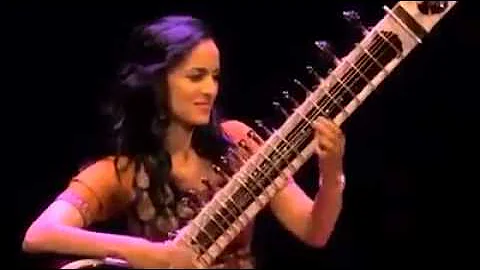 Anushka Shankar on sitar