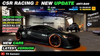 CSR Racing 2 mod 🤑 New Update v 4.3.2 (Unlimited fuel/Money/keys ) 2022