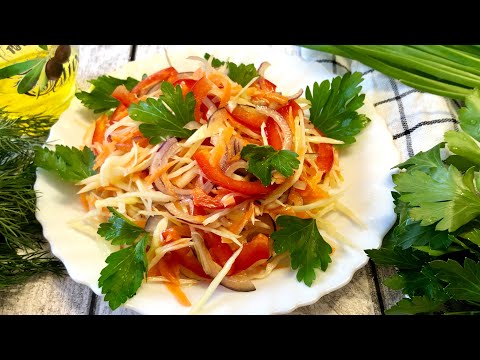 3 СУПЕР ВКУСНЫХ И ПОЛЕЗНЫХ САЛАТА С КАПУСТОЙ!