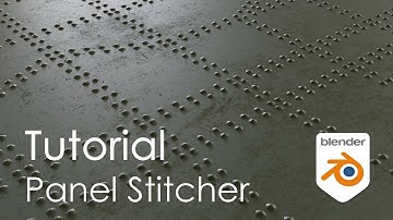 Rivets tutorial with Blender Panel Stitcher