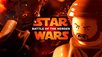 I recreated Anakin vs Obi-Wan but in LEGO