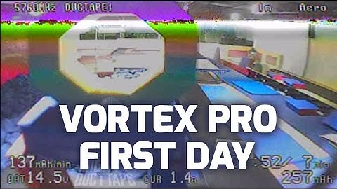 First day with ImmersionRC Vortex Pro 250