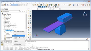 How to model CONTACT in SIMULIA ABAQUS | 4RealSim