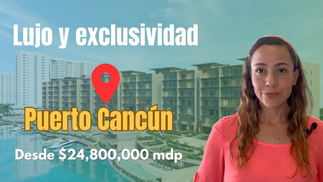 Departamentos de lujo en Puerto Cancún I invierte en Cancún I La Vela Puerto Cancún