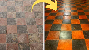 Can you use white vinegar on quarry tiles?