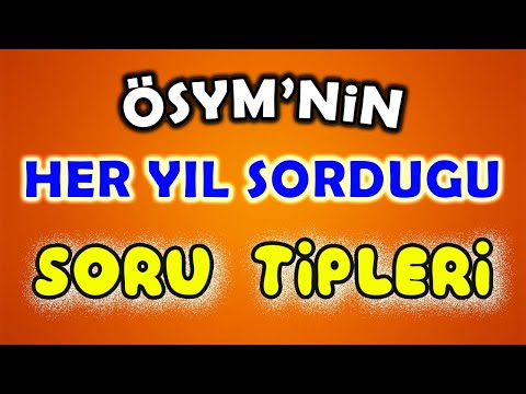 ÖSYM TARİHTE HEP BUNU SORUYOR - ÇIKMIŞ SORULAR Kpss, Ayt Tarih 2024