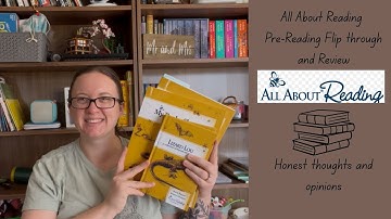 All About Reading Pre Reading Flip Through // Homeschool Curriculum