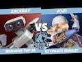 Frostbite 2020 SSBU Winners Top 96 - GW | zackray (G&W, ROB) Vs. CLG | VoiD (Sheik) Smash Singles