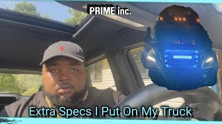 Prime Inc// Extra things I added to my 2022 Freightliner Cascadia