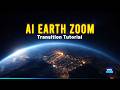 Viral AI Earth Zoom Transition (Hindi Tutorial) | Free AI